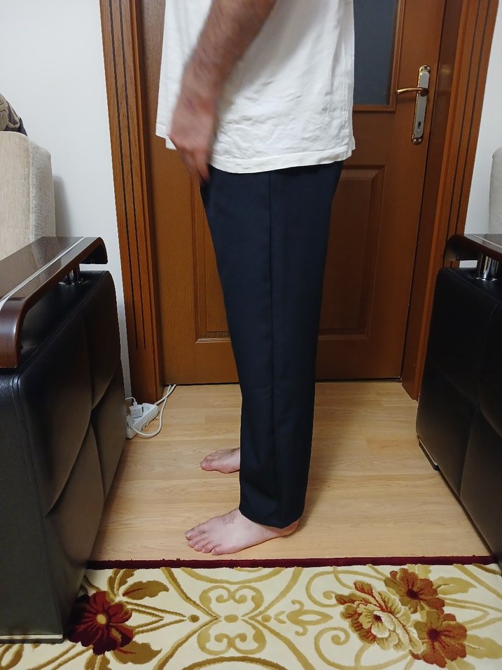 Siyah Erkek Normal Boy Pantolon - Görsel 3