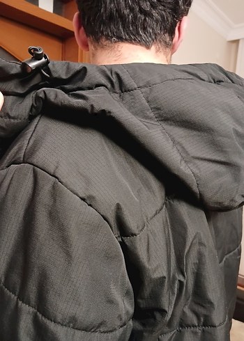 Exuma Erkek Kışlık Termal Siyah Mont - Görsel 6