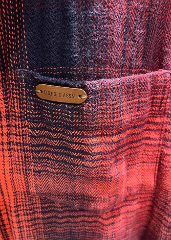 Turuncu Batik Desenli Uzun Kollu Gömlek - Görsel 6