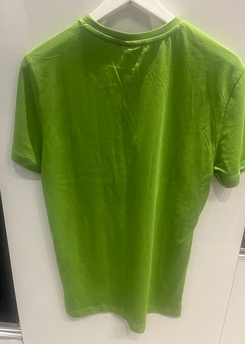 U.S Polo Assn. Yeşil Baskılı Erkek Tişört