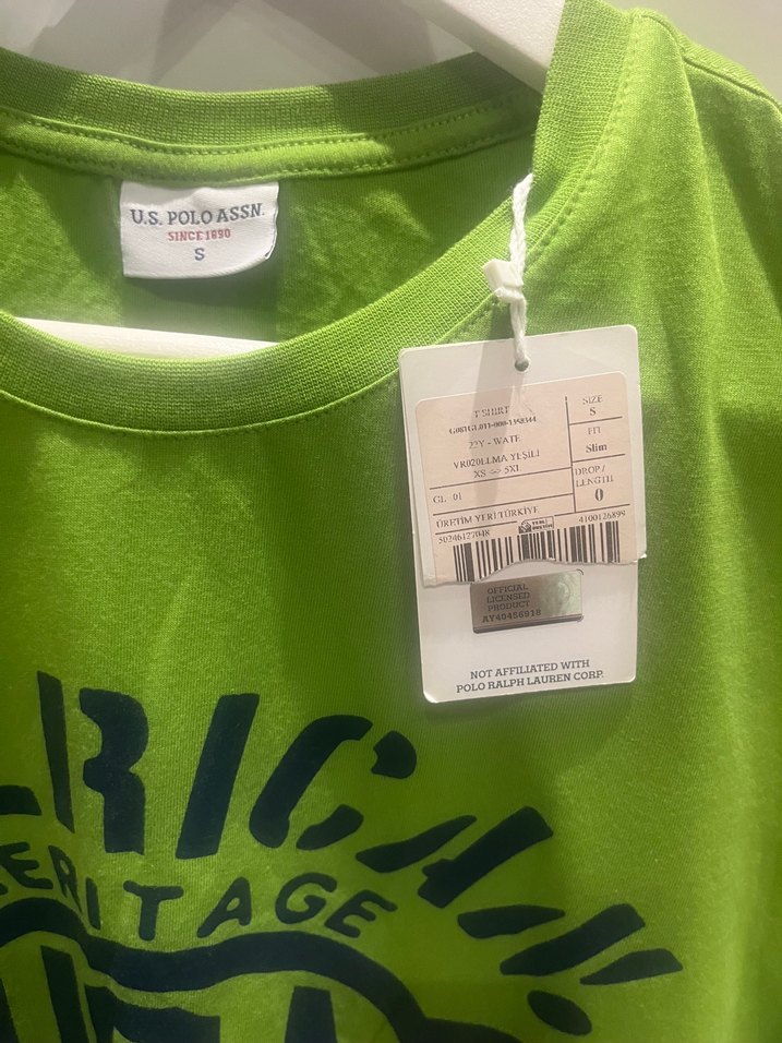 Yeşil Baskılı Erkek Tişört - Görsel 3