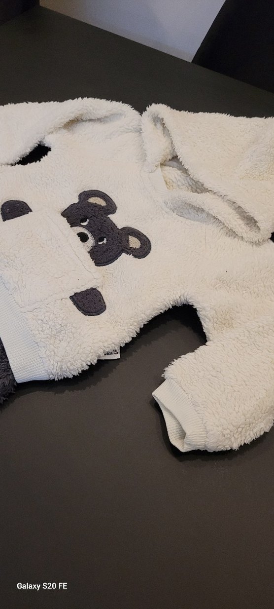 Nakışlı Kürklü alt üst bebek takimi - Görsel 5