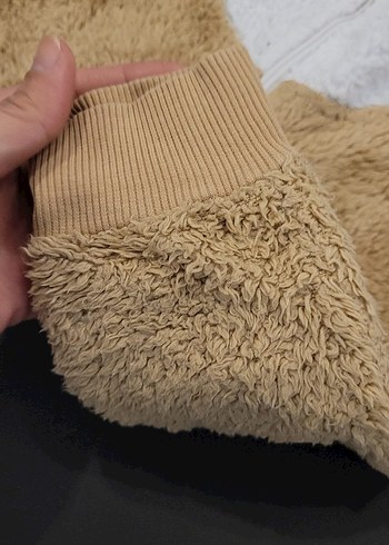 Bej Kürklü Bebek Tulumu - Görsel 7