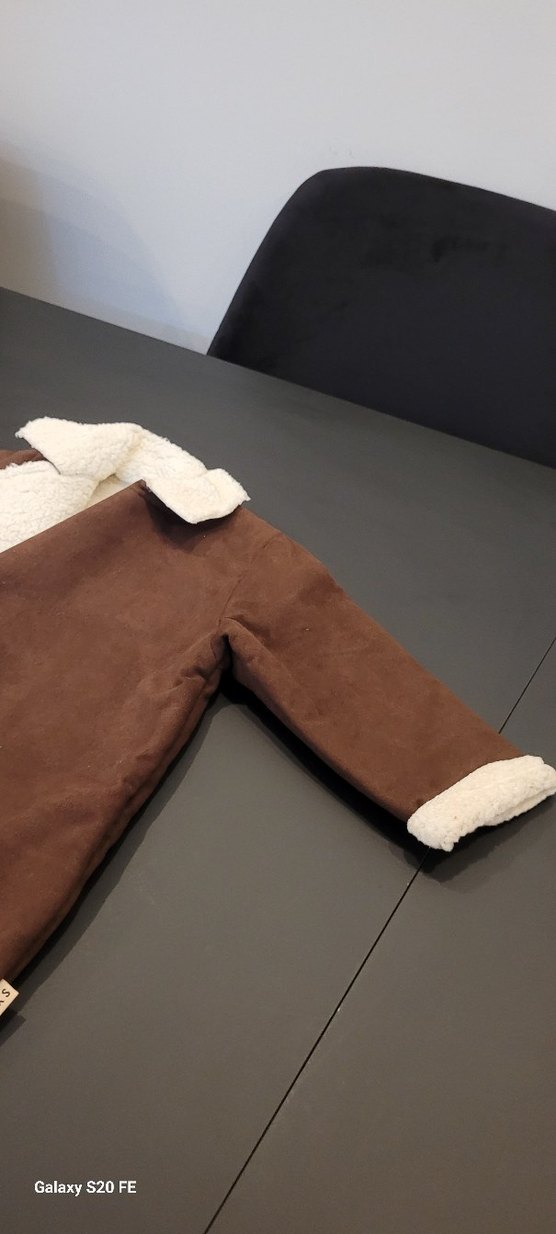 Kahverengi Kürklü Bebek Tulumu - Görsel 2