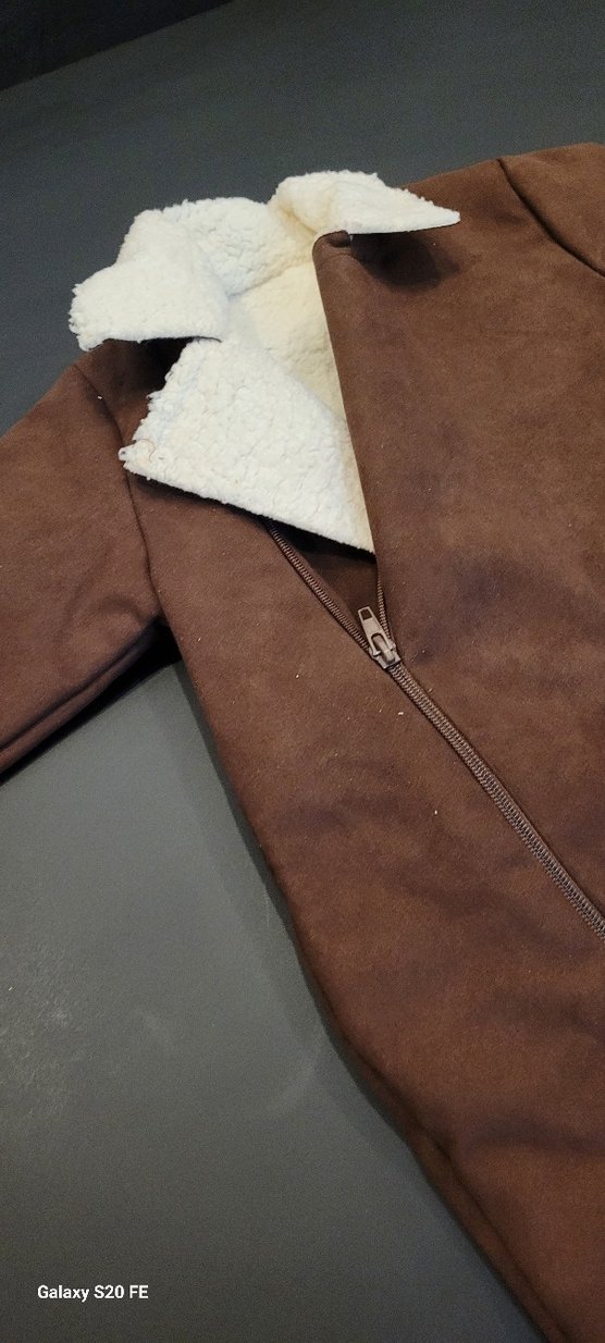 Kahverengi Kürklü Bebek Tulumu - Görsel 4