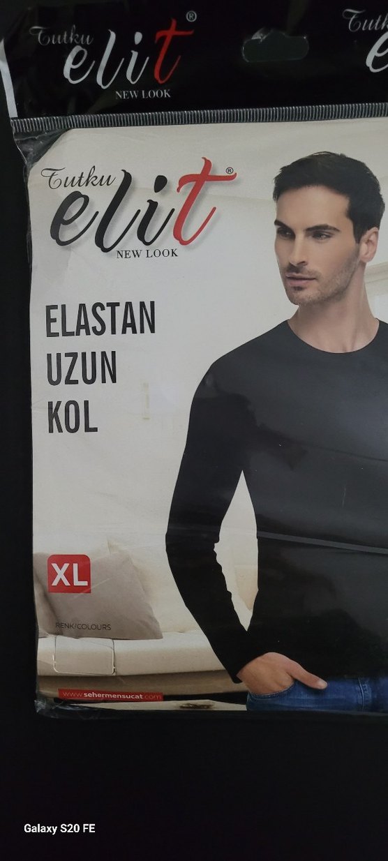 Erkek Siyah Uzun Kollu Regular Fit body - Görsel 2