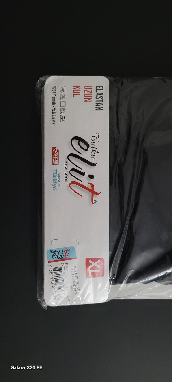 Erkek Siyah Uzun Kollu Regular Fit body - Görsel 3