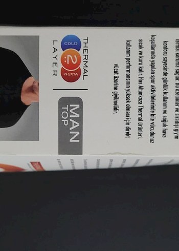 Altunkoca Siyah Termal Erkek Atlet - Görsel 3