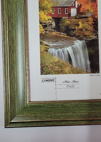 15x21 cm Haki Çerçeve - Görsel 3