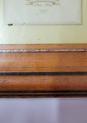 Bej Parlak Ahşap Çerçeve - Görsel 2