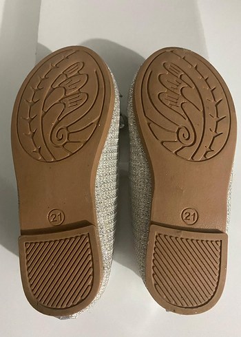 Kız Çocuk Gri Yılan Desenli Fiyonk Detaylı Babet - Görsel 3