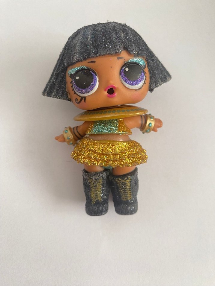 Turkuaz Aksesuarlı Koyu Tenli  Lol Bebek - Görsel 2