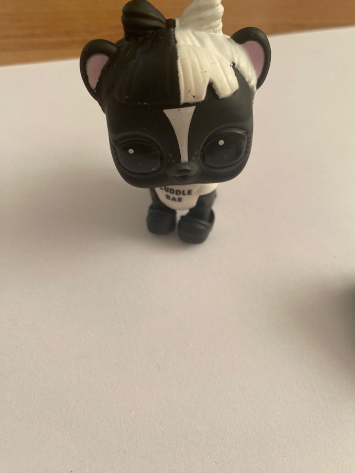 Siyah ve Gri Mini lol bebek - Görsel 2