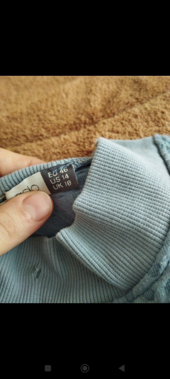 Gri Örgü Kadın Sweatshirt Uzun Kollu - Görsel 2