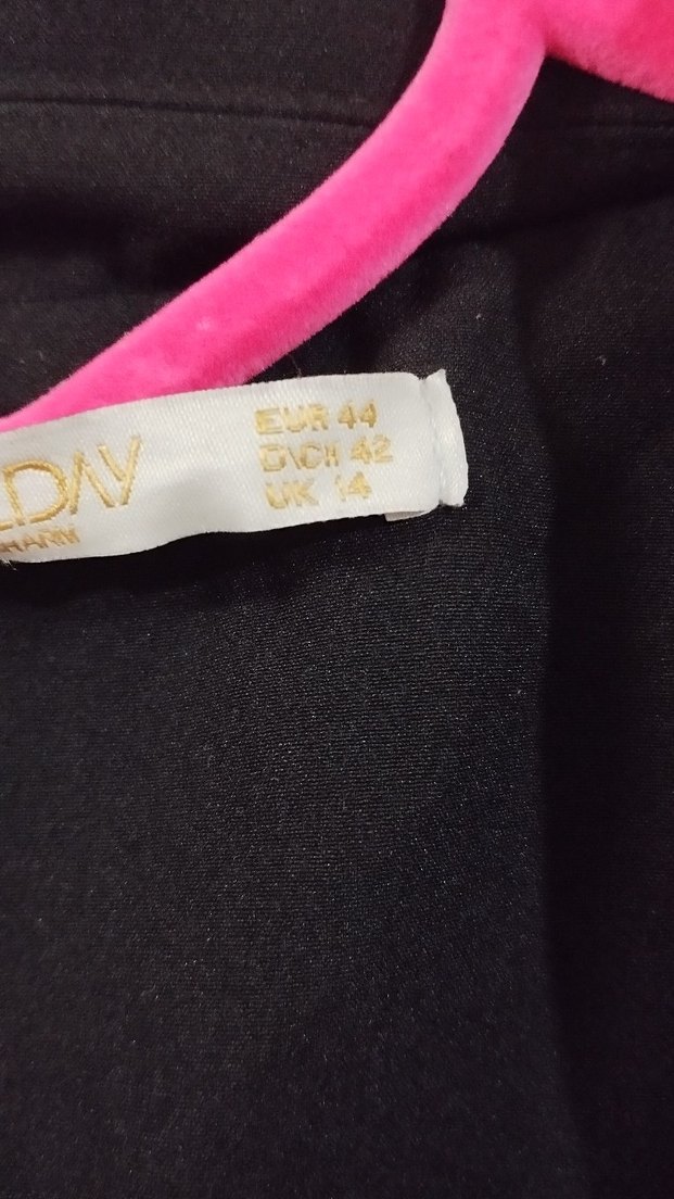 Siyah Kadın Düğmeli Midi Yelek - Görsel 2