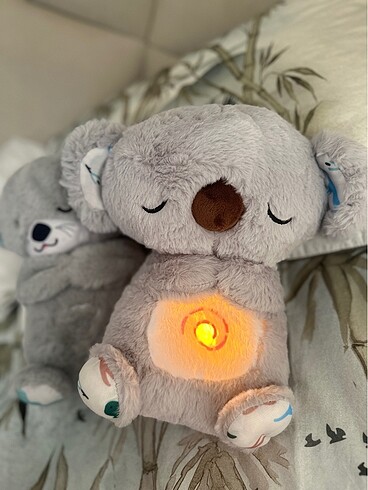 Nefes alıp-veren koala uyku oyuncağı