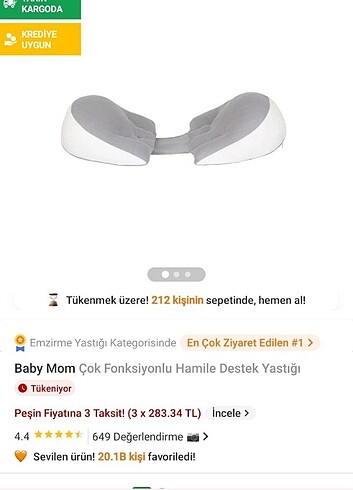 diğer Beden Çok fonksiyonlu 2 li hamile destek yastığı