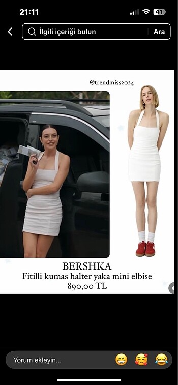 Bershka BERSHKA ELBİSE