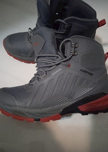 Gri Erkek Spor Outdoor Ayakkabı Lotto - Görsel 4