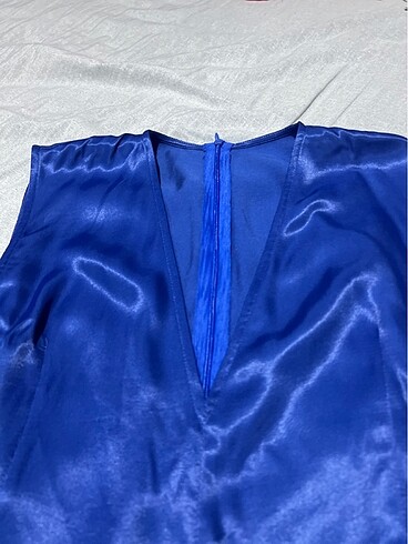 Saten büstiyer bluz - Görsel 2