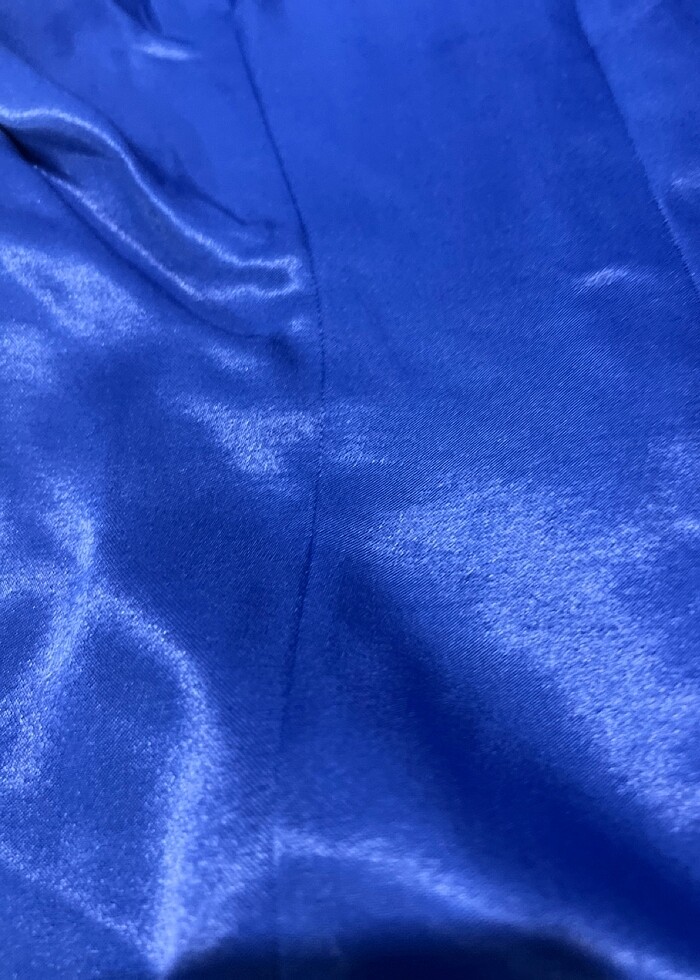 Saten büstiyer bluz - Görsel 4