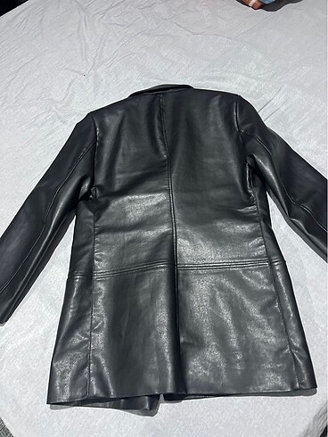 Suni Deri ceket - Görsel 3