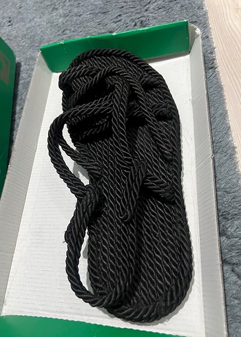 Siyah erkek Sandalet 42 numara - Görsel 3