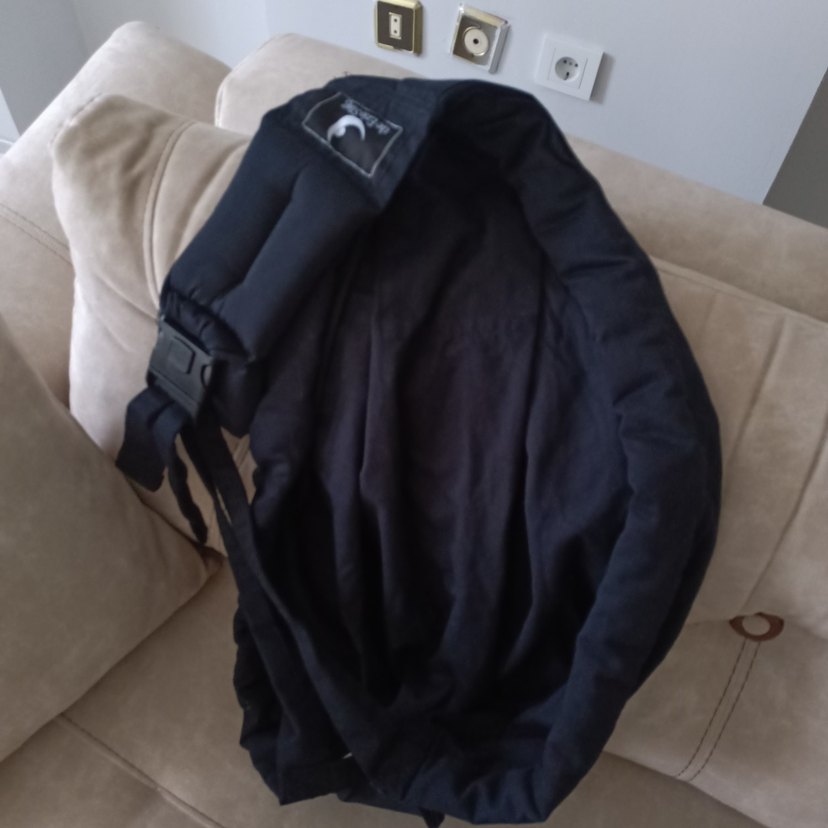 theEzioSling Siyah Bebek Kanguru - Görsel 3