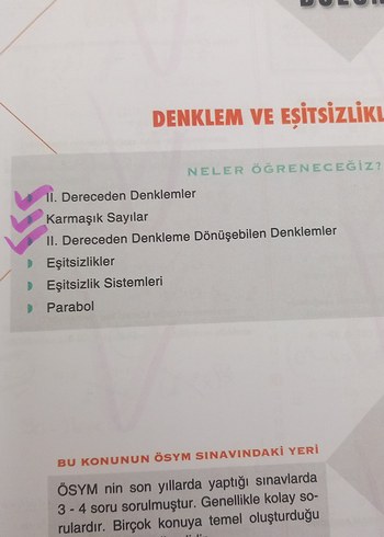  AYT Matematik Soru Bankası bilgi sarmal