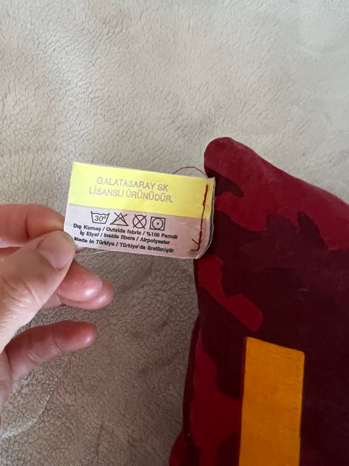 Bordo Baskılı Galatasaray Yastık - Görsel 4
