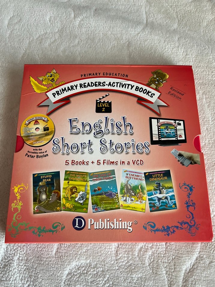 İngilizce Hikayeler Seti - 5 Kitap ve VCD - Görsel 2