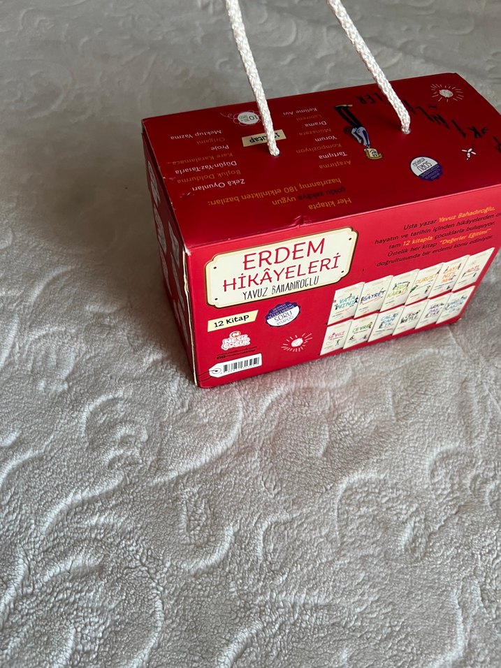 Erdem Hikayeleri 12 Kitap Seti - Yavuz Bahadıroğlu - Görsel 3