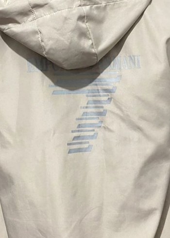 Bej Erkek Fermuarlı İnce Yağmurluk - Görsel 2