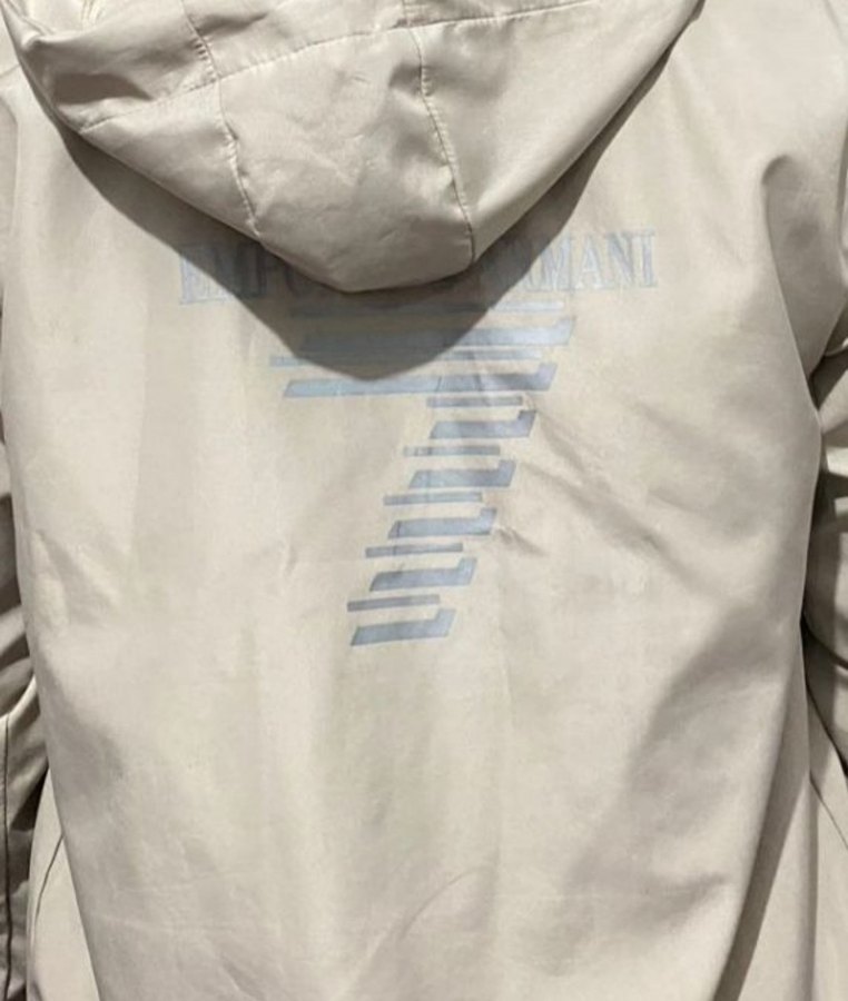 Bej Erkek Fermuarlı İnce Yağmurluk - Görsel 2