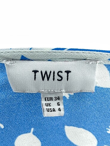 34 Beden çeşitli Renk Twist Kısa Elbise %70 İndirimli.