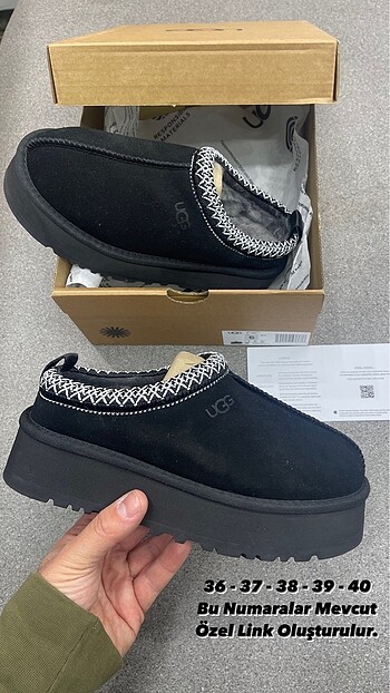 Ugg Tazz Siyah ( Orjinal )