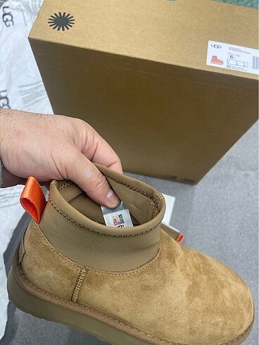 38 Beden kahverengi Renk Ugg Mini Dipper