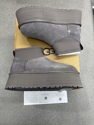 38 Beden Ugg Mini Dipper Antrasit