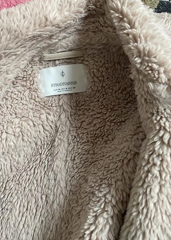 Bej Süet Kürklü Kadın Ceket - Görsel 4