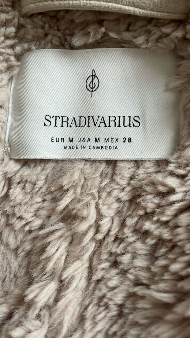 Bej Süet Kürklü Kadın Ceket - Görsel 3