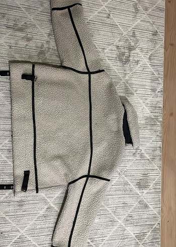 Gri Kadın Midi Boy Sıcak Ceket - Görsel 2