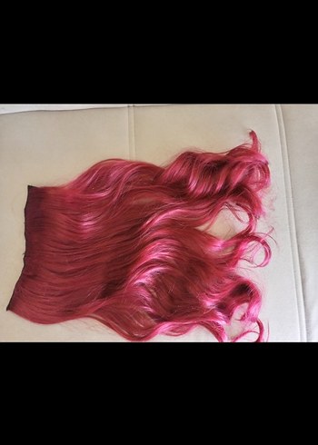 Parlak Kırmızı Sentetik Çıt Çıt - Görsel 6