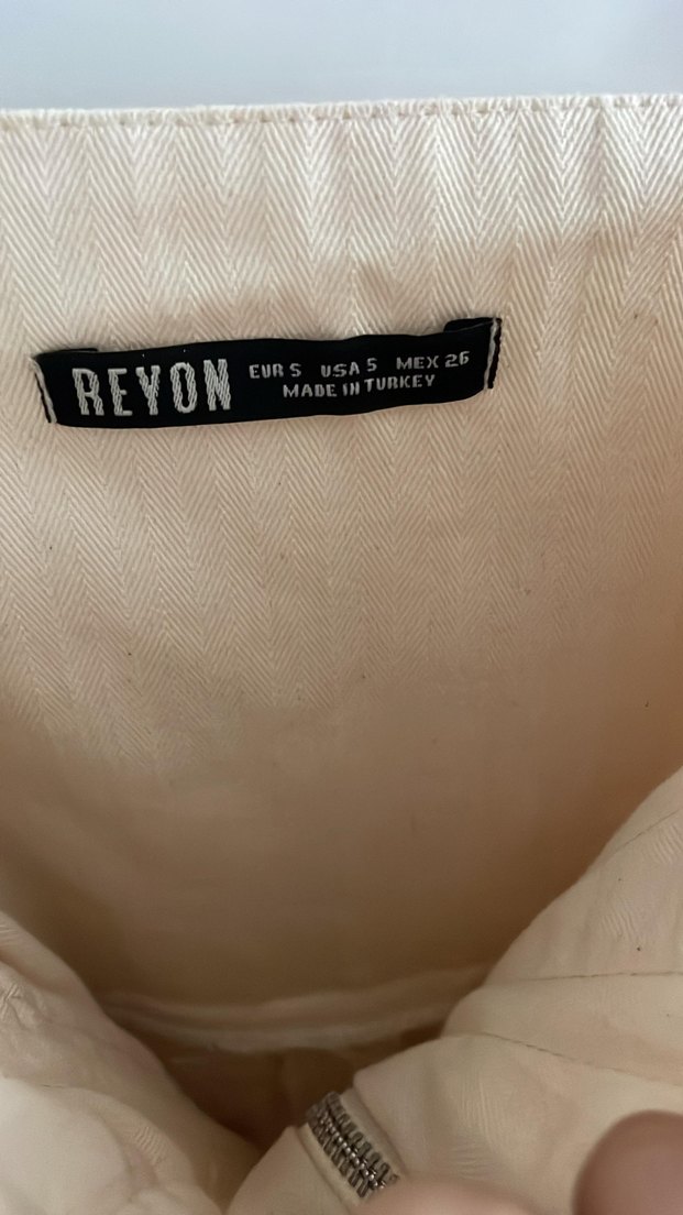 Bej Keten Pilili Uzun Elbise - Görsel 3