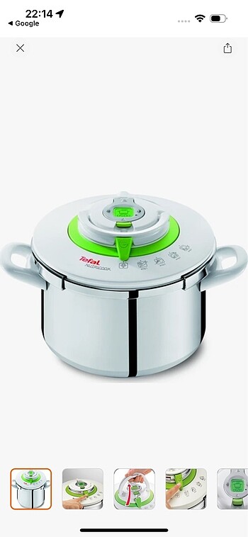 Tefal düdüklü sıfır kutuda