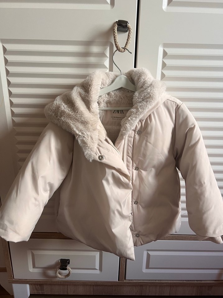 Zara kışlık mont - Görsel 5