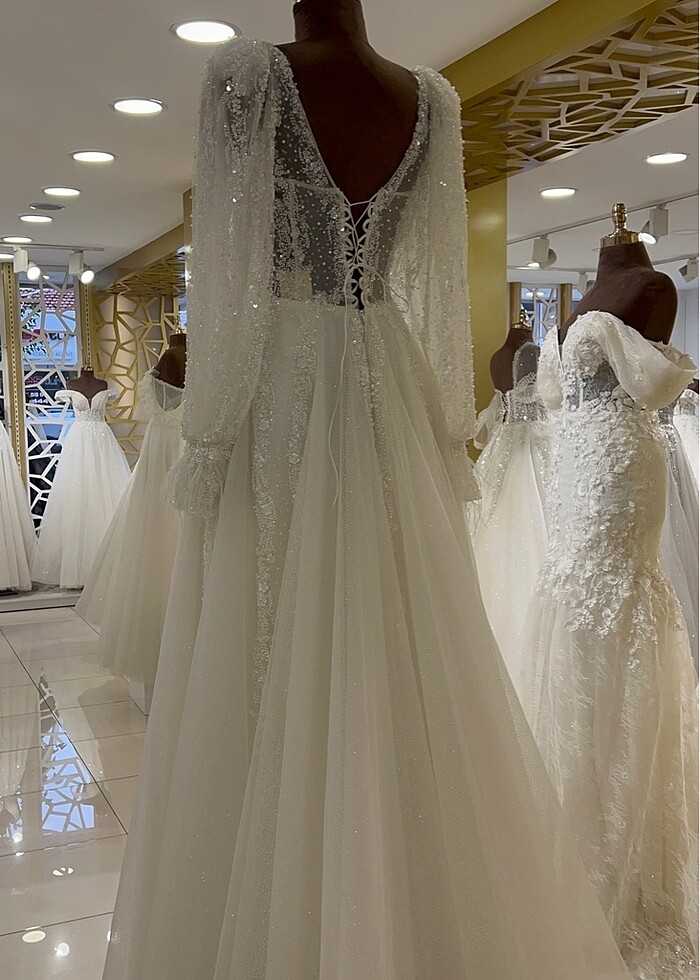 Özel dikim gelinlik - Görsel 4