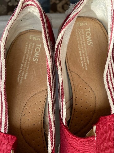 Sıfır TOMS University Classics Red Stripe 43,5 - Görsel 5