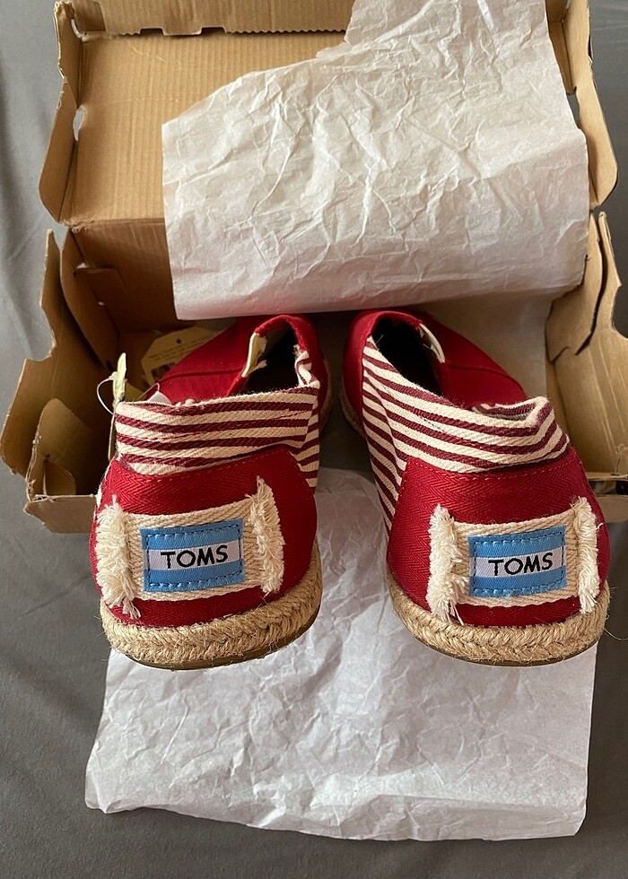 Sıfır TOMS University Classics Red Stripe 43,5 - Görsel 3