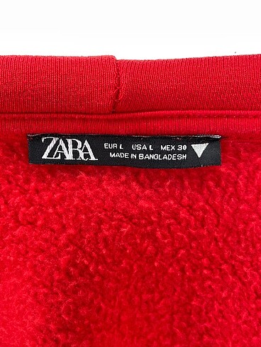 l Beden kırmızı Renk Zara Hırka %70 İndirimli.