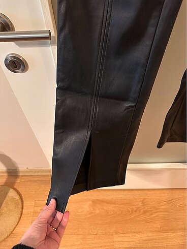 Stradivarius Deri pantolon
